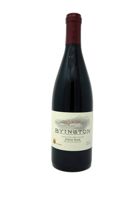 2012 BYINGTON PINOT NOIR ESTATE BYINGTON VINEYARD - Byington Winery